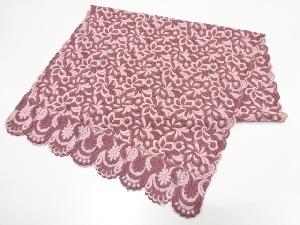 花模様織り出し　ショール